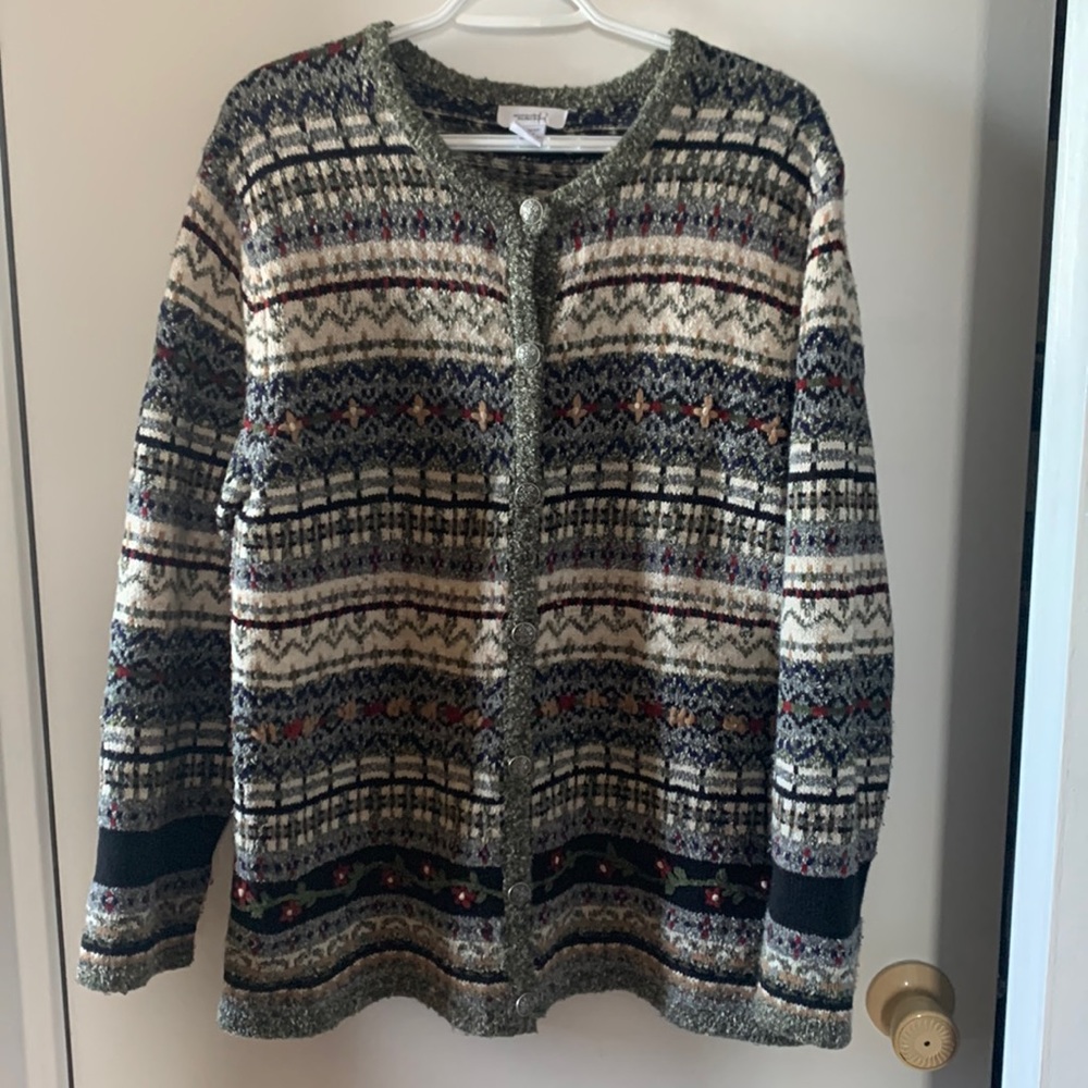 Vintage Northern Reflections Cardigan.